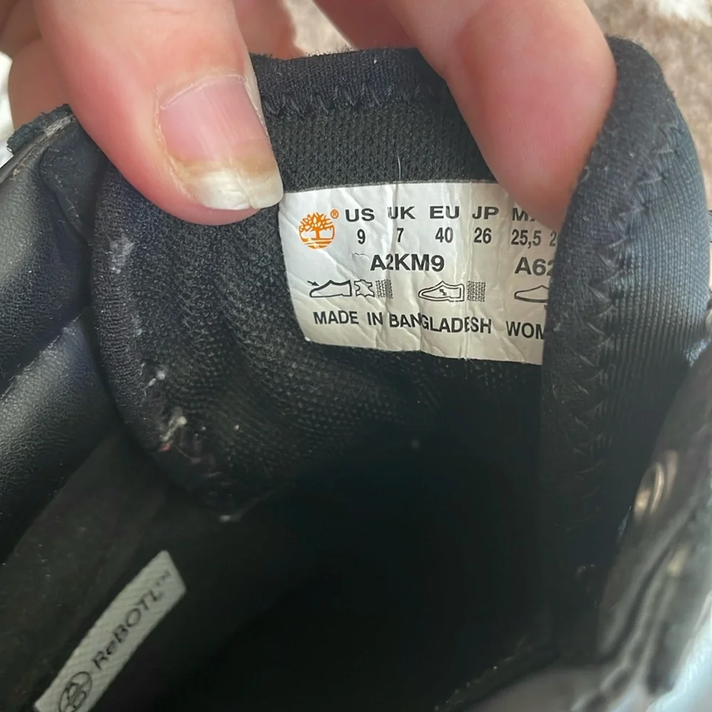 Timberland Courmayeur Valley Mid Boot Black - Picture 9 of 9
